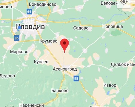 Земетресение от 3.4 по Рихтер в Пловдив