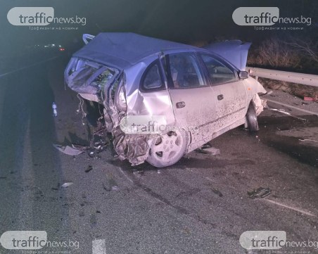 Пиян шофьор предизвика тежка катастрофа на пътя Пазарджик - Пловдив, има загинал