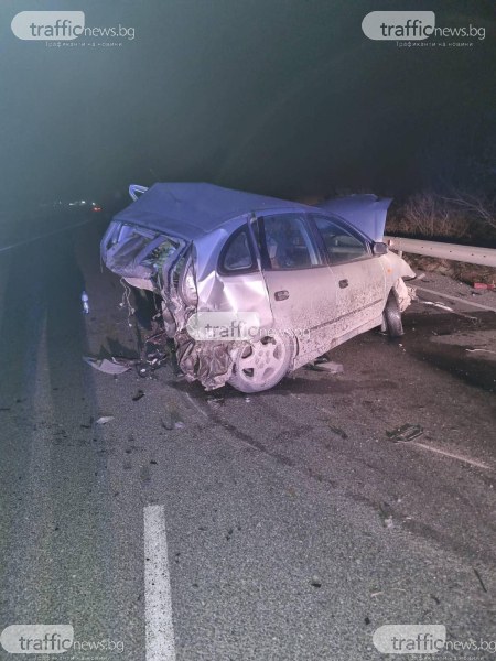 Пиян шофьор предизвика тежка катастрофа на пътя Пазарджик - Пловдив, има загинал