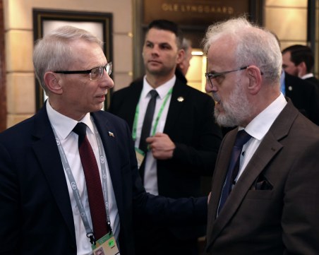 Премиерът Денков разговаря с Талат Джафери и Майкъл Помпео в Мюнхен