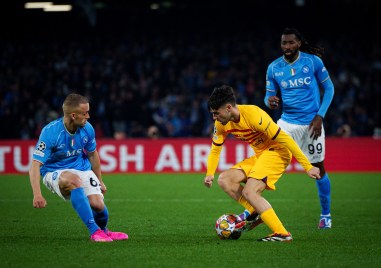 Наполи и Барселона направиха 1 1 в първа среща от осминафиналите