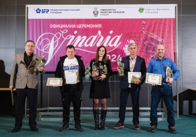 Шест български вина спечелиха приза Златен ритон от Международната специализирана
