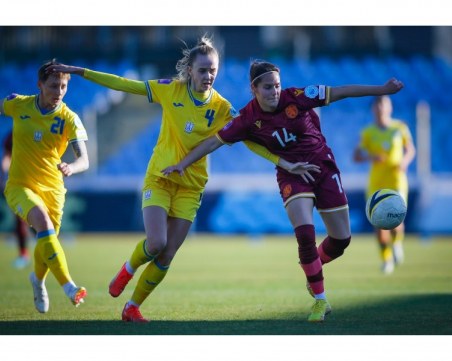 България с тежка загуба от Украйна в първия плейоф от турнира УЕФА Лига на нациите