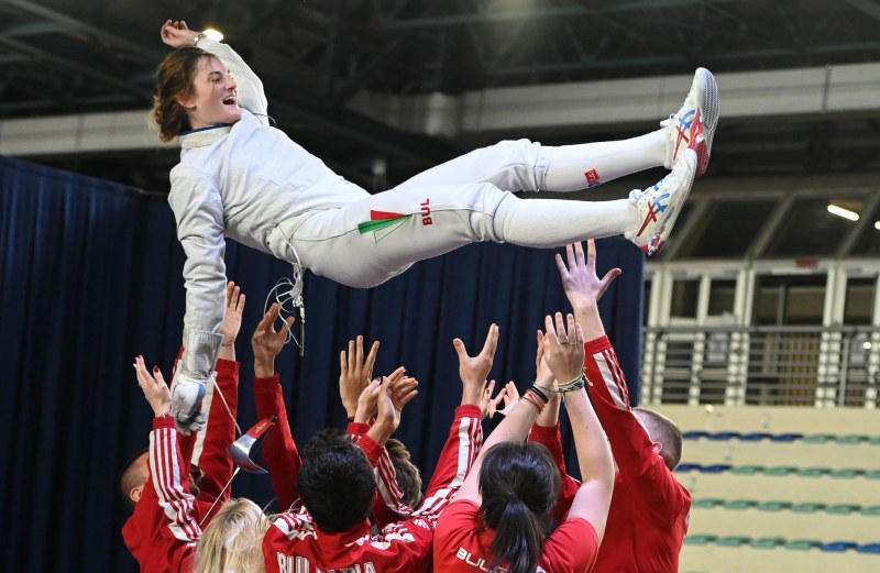 Емма Нейкова спечели златния медал на сабя на Европейското първенство