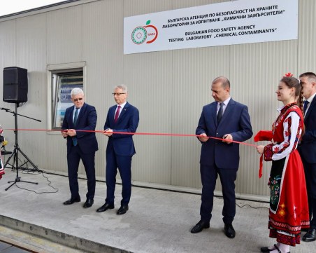 Държавната лаборатория за изследване на пестициди заработи на ГКПП „Капитан Андреево