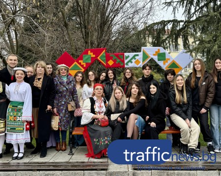 Най-новото място за снимки в Пловдив откри самата Баба Марта  