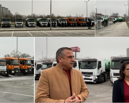 Пловдив е първият град, който стартира пролетното миене – 13 машини се грижат за чистотата