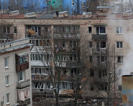 Дрон взриви две жилищни сгради в Санкт Петербург