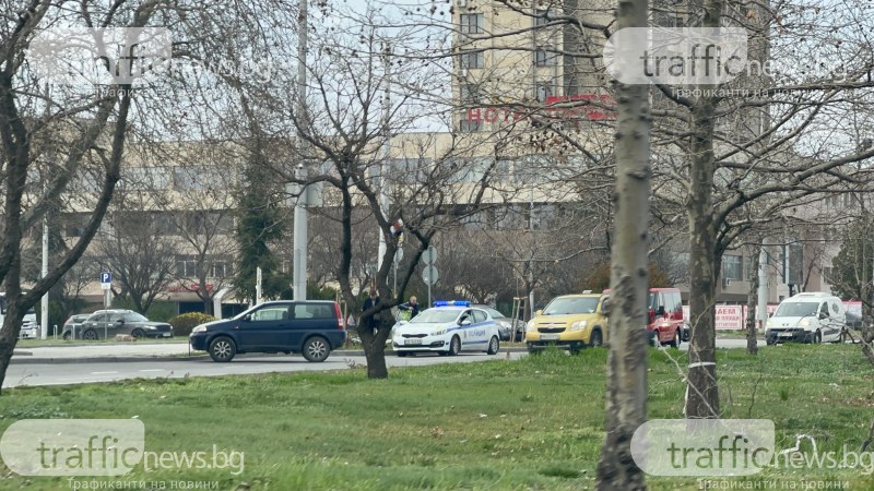 Колоездач е в болница след катастрофа в Пловдив