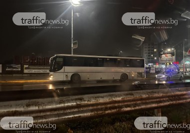 Пешеходец е бил блъснат от автобус сигнализира читател на TrafficNews bg Прочетете