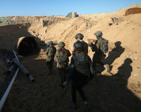 Израелската армия е разрушила най-големия тунел на „Хамас