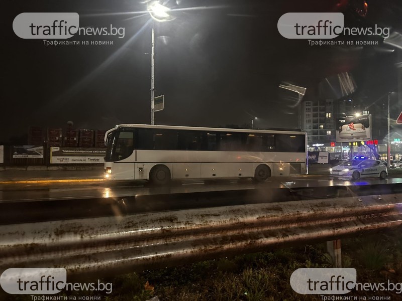 Автобус блъсна пешеходка на оживено кръстовище в Тракия