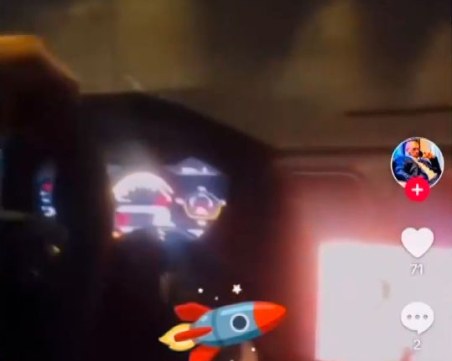 Шофьор вдигна 130 км/ч на оживен булевард във Варна, похвали се в социалните мрежи