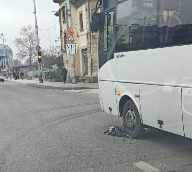 Инцидент с пешеходец до Централна гара в Пловдив
