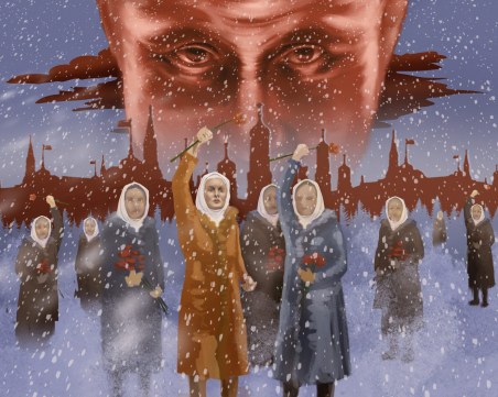 Кои са руските жени срещу Путин