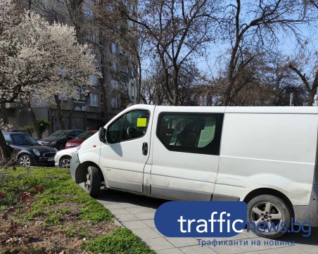 Глобиха пловдивчанин за скандално паркиране на тротоар в Пловдив