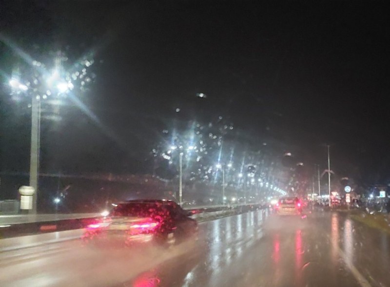 Част от неработещото осветление на пътя Пловдив – Асеновград е