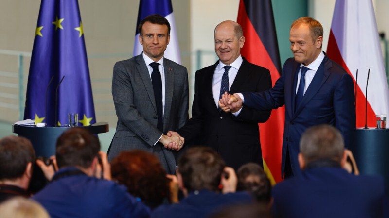Германия, Франция и Полша създават коалиция за оръжия с голям обсег за Украйна