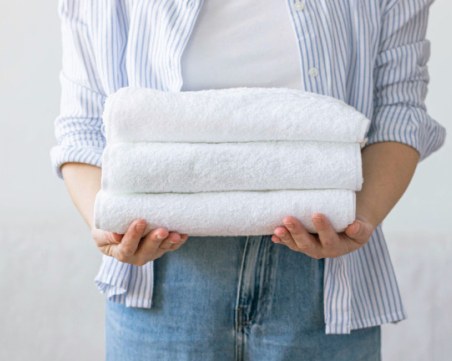 Бели и пухкави кърпи - как да го постигнем