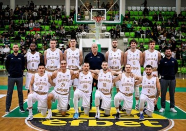 Националният отбор на България по баскетбол за мъже спечели приза