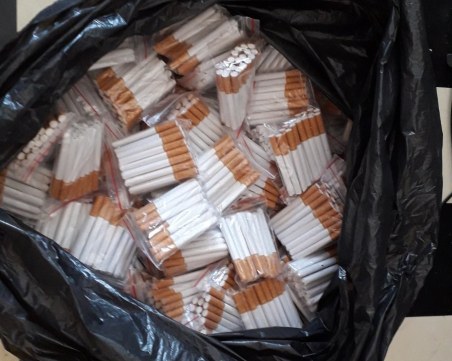 Спецакция в Раковски! Иззеха голямо количество контрабандни цигари