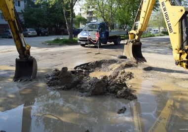Няколко аварии на водопровод са регистрирани днес в Пловдив Без