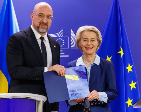 Украйна получи 4,5 млрд. евро по нов механизъм на ЕС