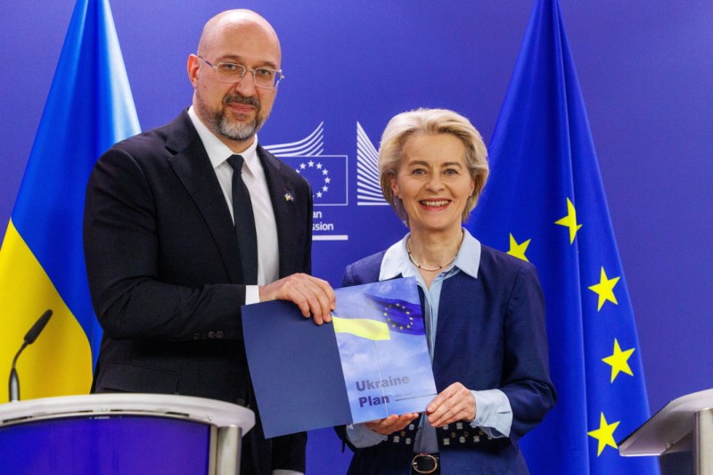 Украйна получи 4,5 млрд. евро по нов механизъм на ЕС