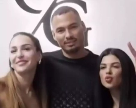 Показаха футболиста от Лудогорец, с който Габриела от 