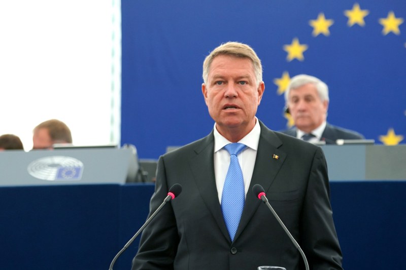 Румънският премиер Марчел Чолаку заяви днес, че президентът Клаус Йоханис