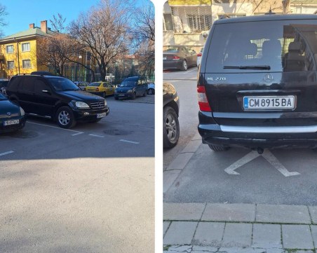 Смолянчанин заряза джипа си на зона за пешеходци в Пловдив