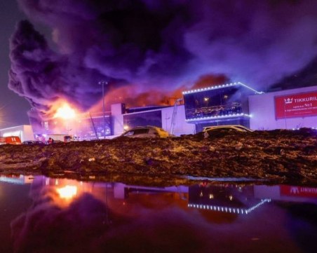 Възстановяват залата, разрушена при атентата в Москва