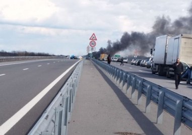 Тежък инцидент стана на автомагистрала Тракия В района на 208