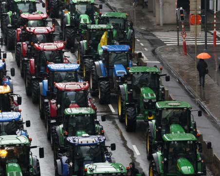Масов протест на земеделците утре в Брюксел