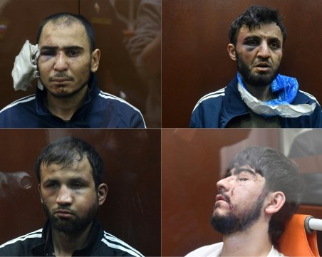 Обвинения в тероризъм за 4-мата задържани за терора край Москва