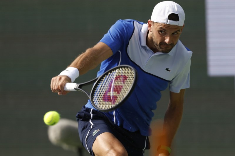 Григор Димитров се класира за четвъртфинал на турнира по тенис