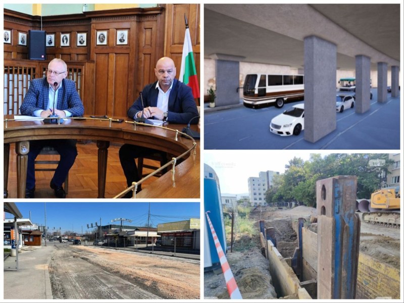 Кога ще е готов пробивът на гарата? Кметът даде сроковете за всички ремонти в Пловдив