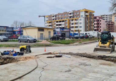 Кръстовището на бул Александър Стамболийски с ул Никола Димков и
