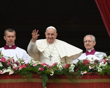 На Великден папата се застъпи за военноплениците в Русия и Украйна