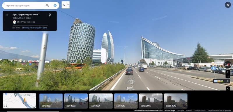 Колите на Google Street View тръгват по улиците на България