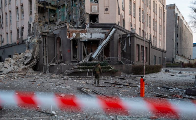 Атака с дронове по жилища в Харков, петима са загинали