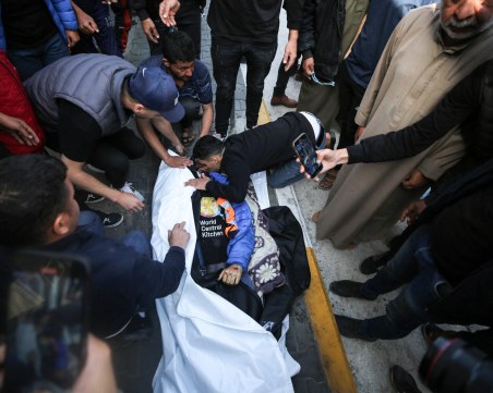 Откриха сериозни грешки при удара, при който загинаха хуманитарни работници в Газа