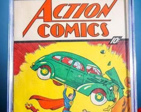 Продадоха за 6 млн. долара първия комикс за Супермен