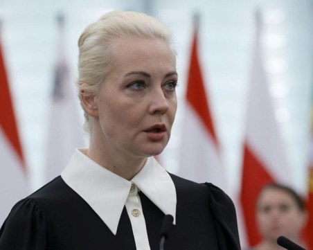 Юлия Навалная ще бъде удостоена с приза „Награда за свобода на медиите