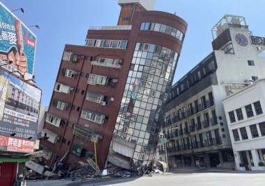 Нов трус разлюля сградите в тайванската столица Тайпе в понеделник