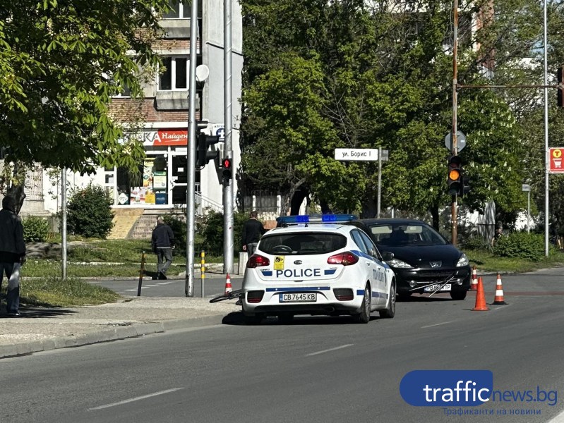 Велосипедист е блъснат от автомобил в ЖР Тракия , научи TrafficNews.