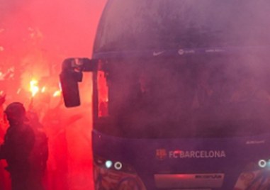 Голяма част от феновете на Барселона които изгледаха снощния мач