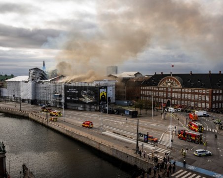 Почти всички артефакти са съхранени след пожара в старата фондова борса на Копенхаген