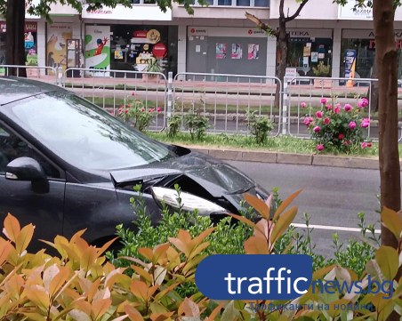 Верижна катастрофа в Пловдив: Ударили са се 4 автомобила