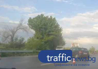 За катастрофа на Пазарджишко шосе сигнализира читател на TrafficNews Заради